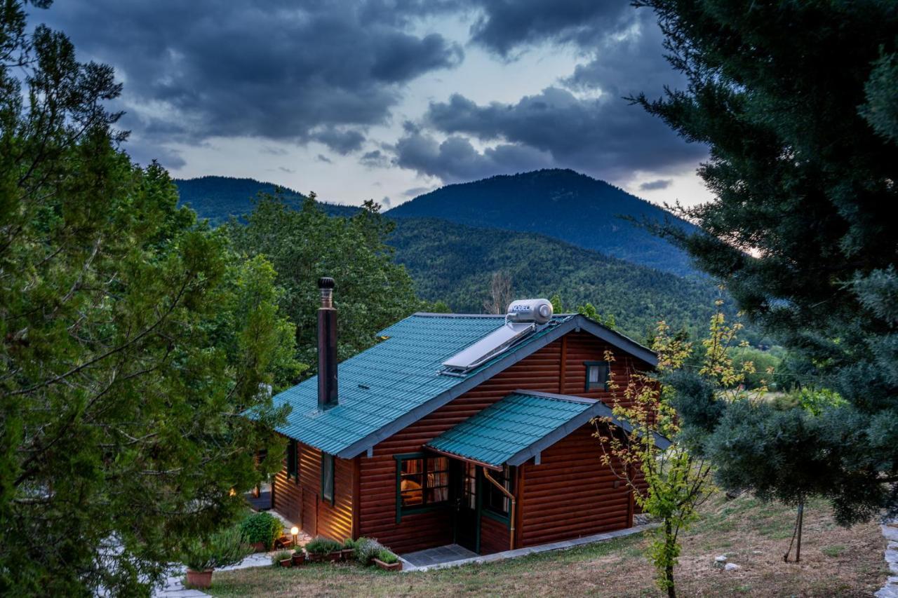 Chalet Likouresi Village Karpenísion Екстериор снимка